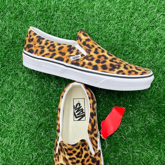 Vans Classic Slip On Leopard Print - Picture 3 of 8